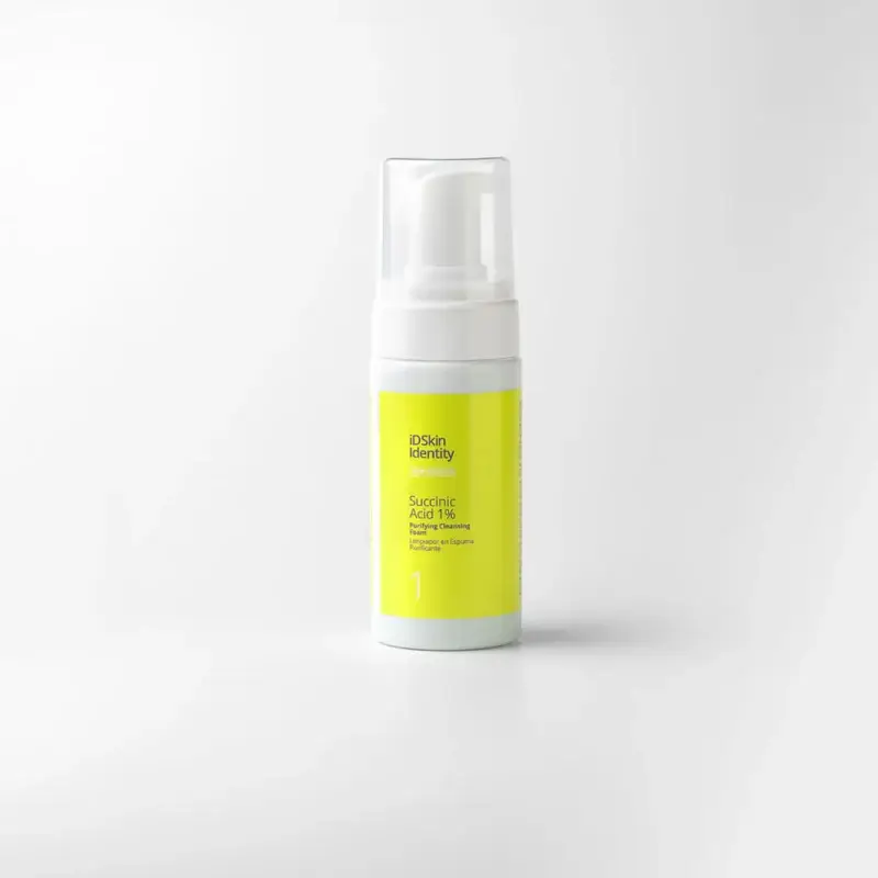 ID Skin Identity - Limpiador en Espuma Purificante con Ácido Succínico 1%